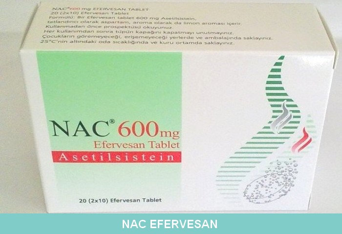 Nac 600 mg Efervesan Tablet nedir ve ne için kullanılır?